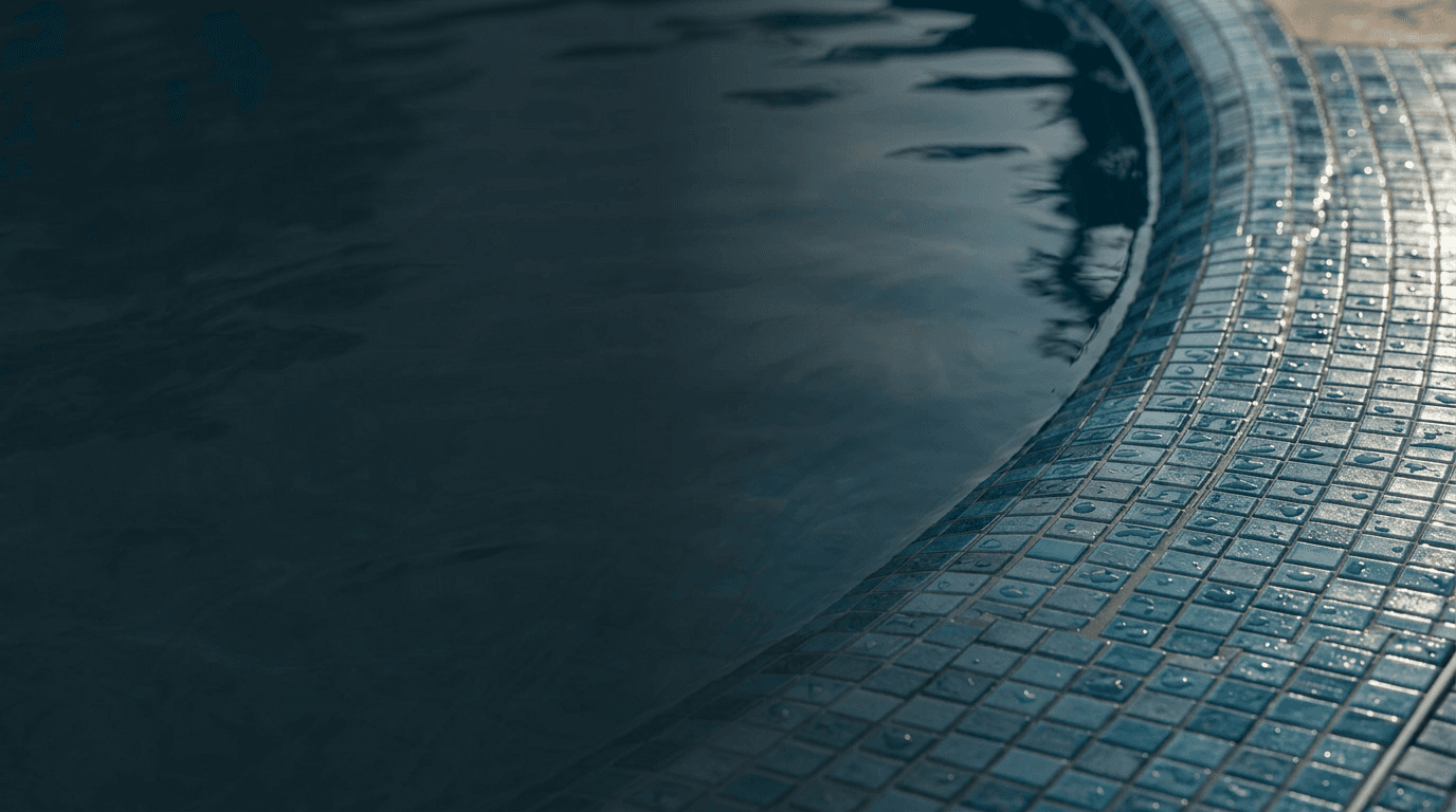 Swimming pool mosaic tiles