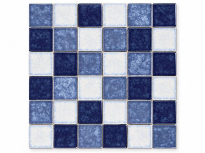 Light Blue Crystal Glaze Mixed Classic Pool Mosaic (MCS650701) · photo 2026