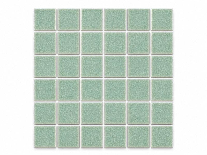 Teal Solid Lampang Mosaic (MCS650946) · photo 2026