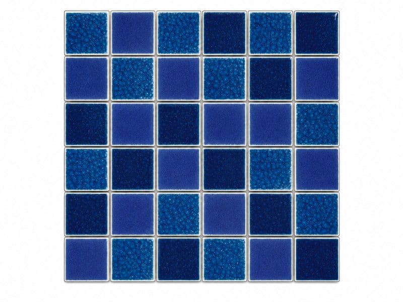 Light Blue & Deep Blue & Violet Blue Ice Crackle Mixed Lampang Mosaic (MCS650988) · photo 2026