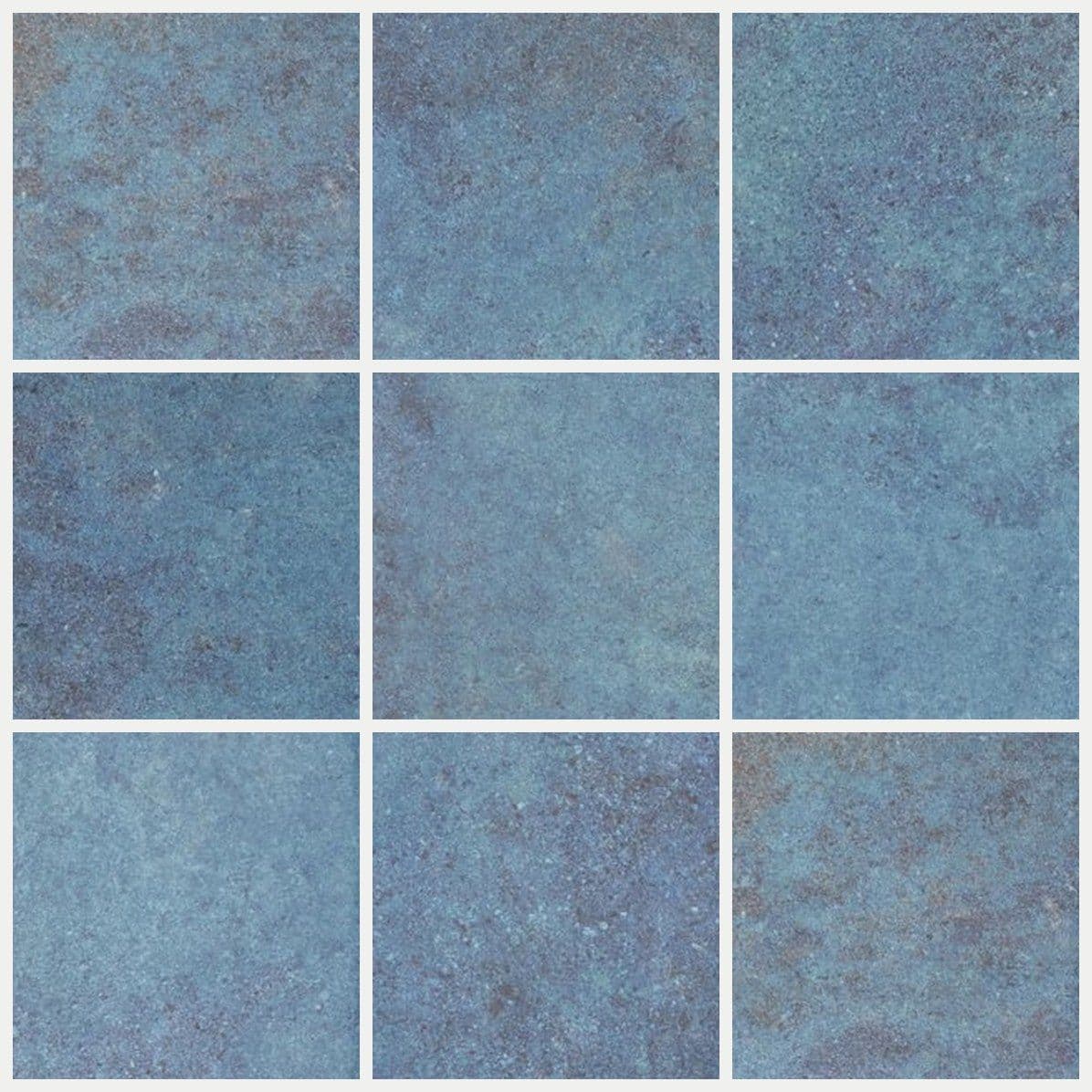 Cerulean Blue Matte Azure Pool Tile (MSL36321)