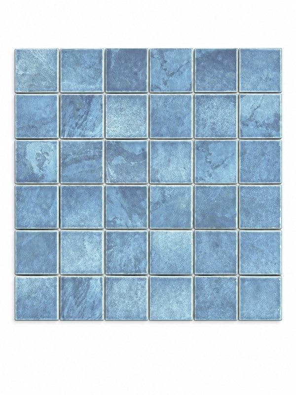 Light Blue Wavy Glazed Mosaic (MCS651488) · photo 2026