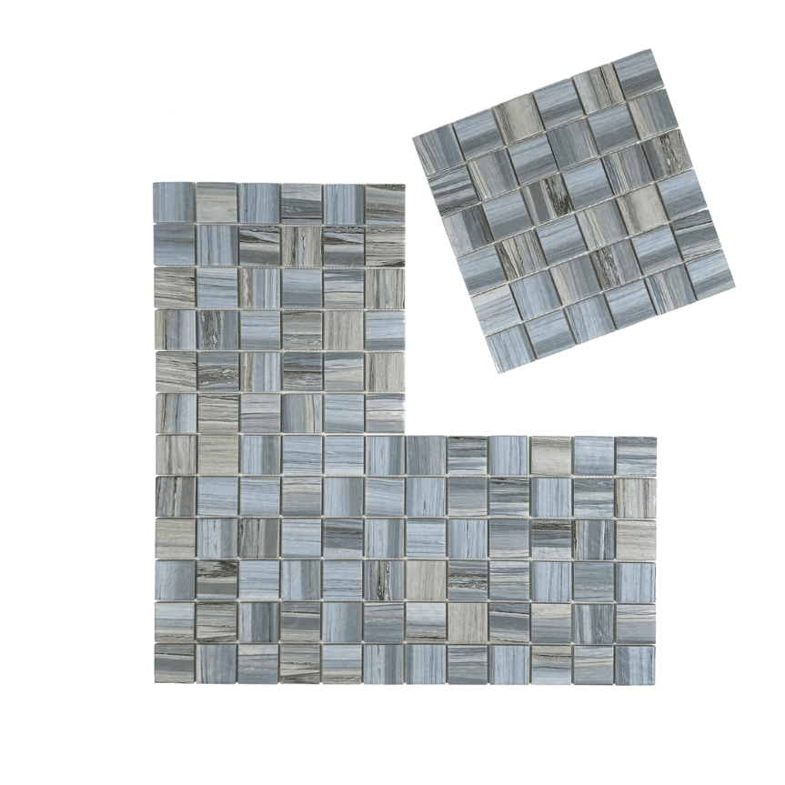 MCP650306 | Light Blue & Milky White & Light Grey Mixed Stone Pattern Mosaic