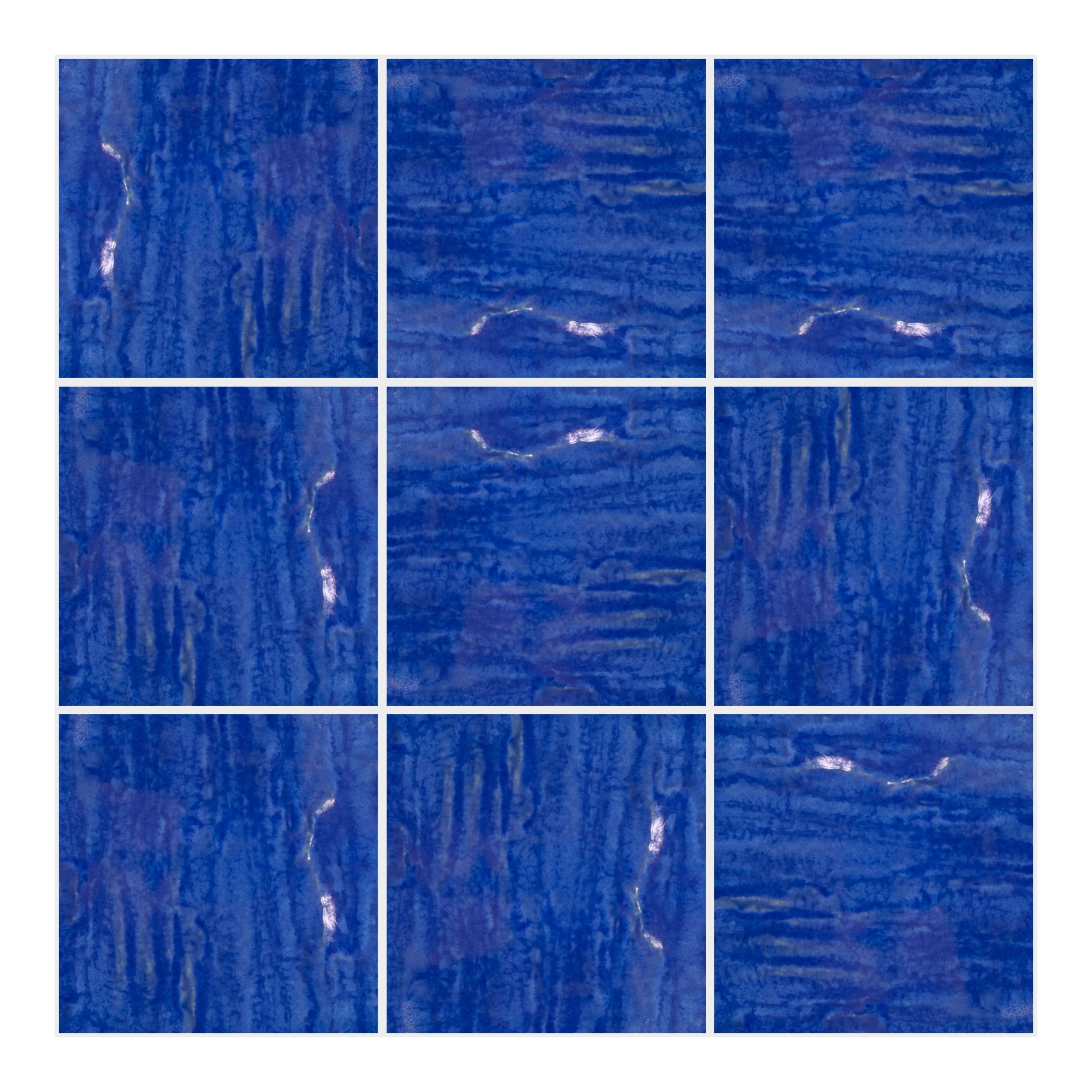 Medium Blue Stone Texture Ceramic Mosaic (MCS690164) · photo 2026